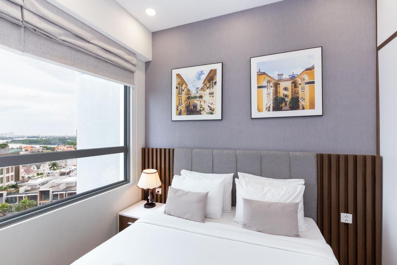Apartmán Blue Fingers Masteri An Phu Ho Či Minovo Město Exteriér fotografie